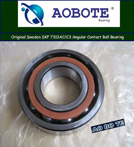 Low Vibration Angular Contact Ball Bearing Skf 7313ac/c3