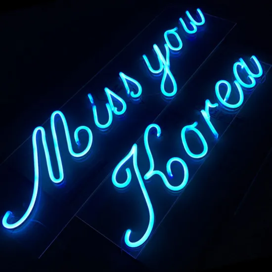 DECORATION TEXT LED NEON LETTERS