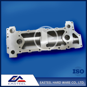 2017 High quality shining polishing powder coating aluminum die casting moulding part