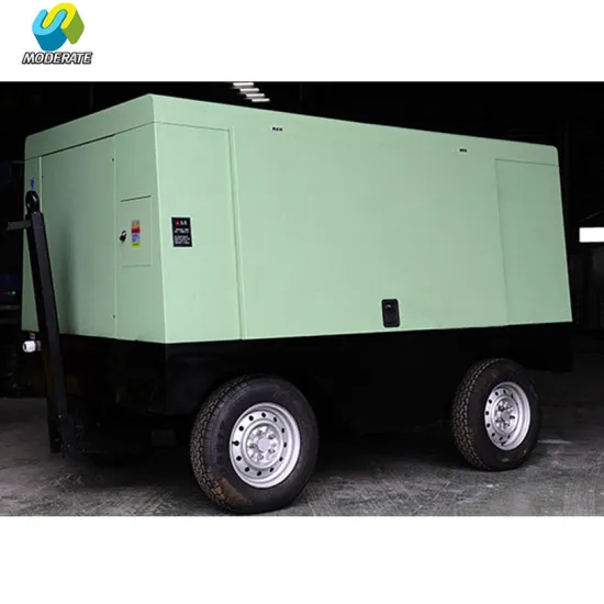 90KW Electric Movable Screw Compressor with High Quality