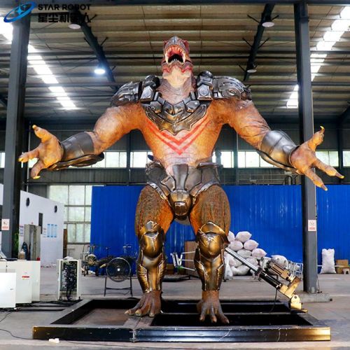 Animatronic Monster - Reproduksi karakter novel