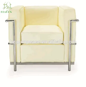 Le Corbusier LC2 single sofa seat