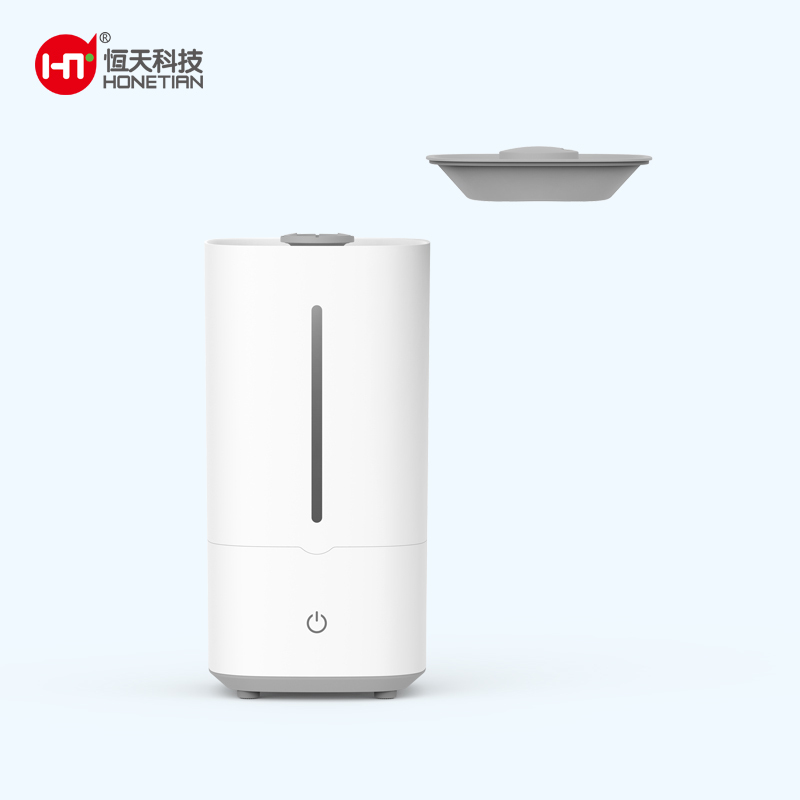 HONETIAN touch control 360 degrees adjustable nozzle large mist output custom colors indoor plastics top fill humidifier