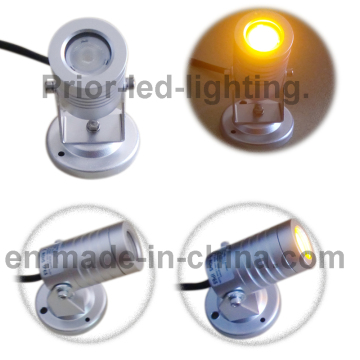 Amber LED Garden Spot 1X3w (PR-B3AB0101)