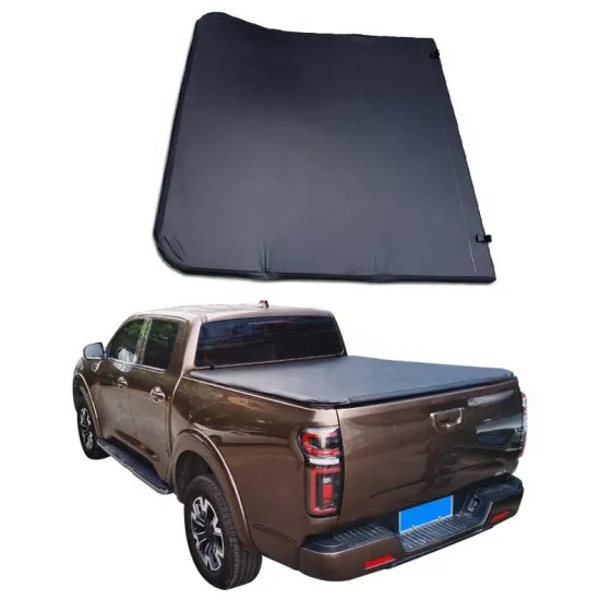 ADS Factory Price Tri-Fold Soft Tonneau Cover for Dodge Ram 1500 5.3" Bed - Black