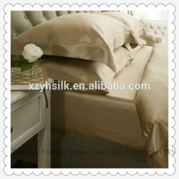 High Quality 100% Mulberry Silk Flat Sheets ---Anti-Aging Silk Sheets