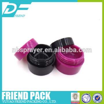 two double 5g jar , 5g empty cosmetic cream jar