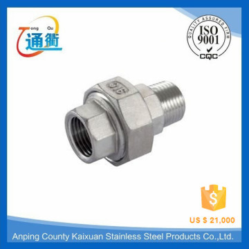 male female threaded stainless steel hot oil rotary union