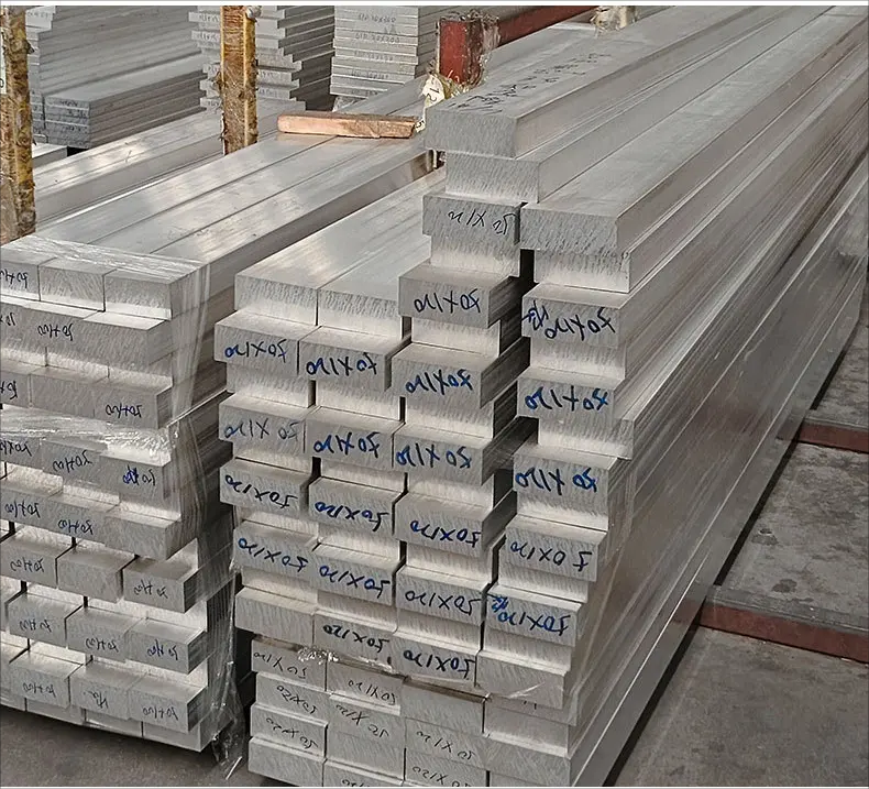 Aluminum Flat Rectangular Bar Extrusion Aluminium Flat Bar