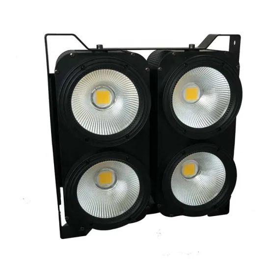 4x100W 4 Eyes COB LED DMX Warm White Cool Blinder for DJ Stage Effects