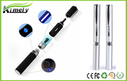 Black Big Vapor Pen Style Ego W Electronic Cigarette With 1100mah Battery