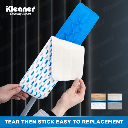 Esfregona plana telescópica de microfibra KA2208 Kleaner