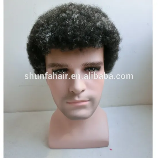 afro toupee,hair toupee for black men,Afro curly toupee