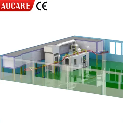 High-Quality Metal Powder Coating Line for Material Powder and Paint Coating