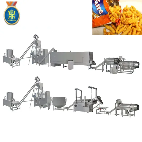 Cheetos Crunchy Corn Twisted Puffs Making Machines