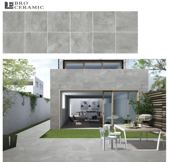 FOSHAN Removable Porcelain Floor Tiles 20mm Thick for Outdoor Use