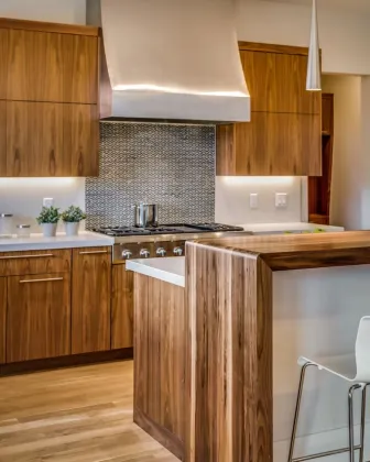 Vintage Solid Wood Kitchen Cabinets