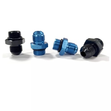 6AN Male to 1/8NPT Male Fuel Hose Adapters