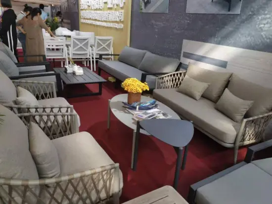 2019 most popular rope chair sofa set