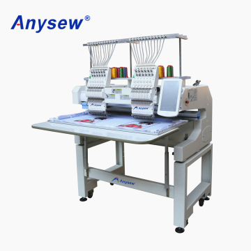 AS-1202H Double Head Automatic Hat Sewing and Embroidery Machine