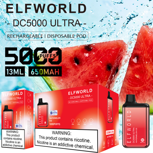 ELF World DC5000puffs Disposable Vape Pod Device