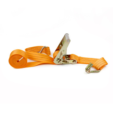 Polyester Cargo Lashing Rachet Tie Down Strap