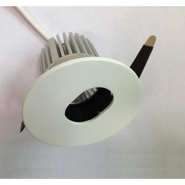 9W White Aluminum Sharp COB LED Downlight Fire Rated