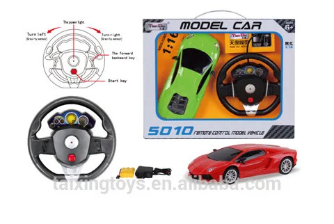 Most popular and Highest Quality 1:16 RC Remote Control Car with steering wheel