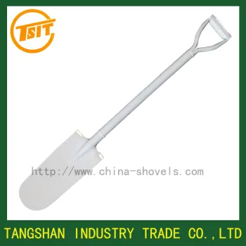 forged drain metal handle spade shovel