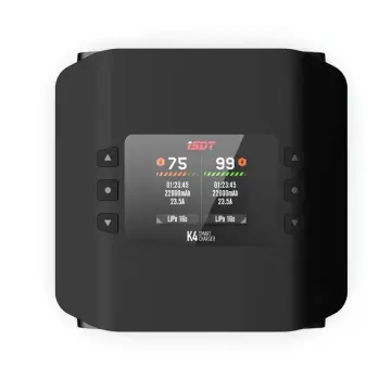 ISDT K4 AC 400W DC 600Wx2 Dual Mode Dual Channel Smart Charger For Lithium Battery