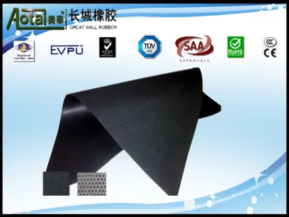 INSERTION Rubber Sheet Cloth Insertion EP Fabric Rubber Flooring Mat