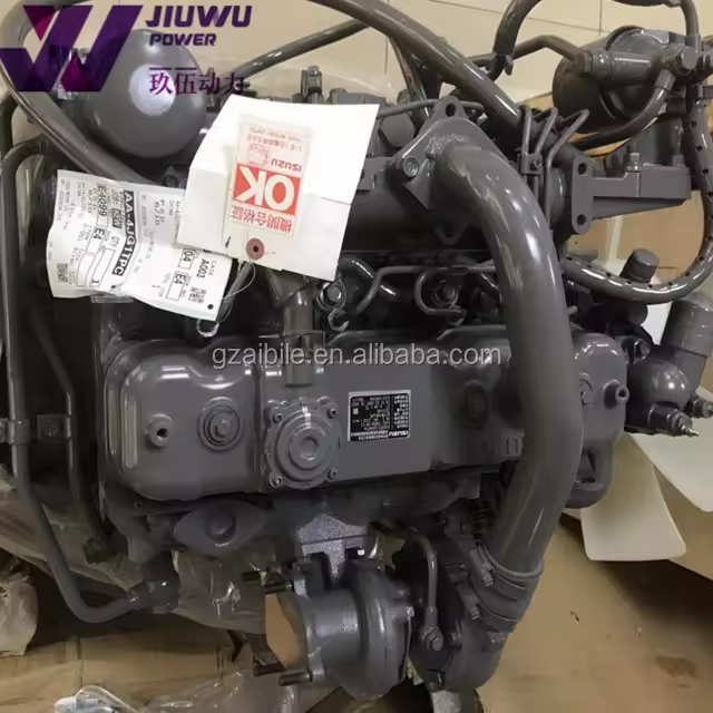 ISUZU 4JG1 ENGINE ASSEMBLY for EXCAVATOR HITACHI ZAX60 ZAX70