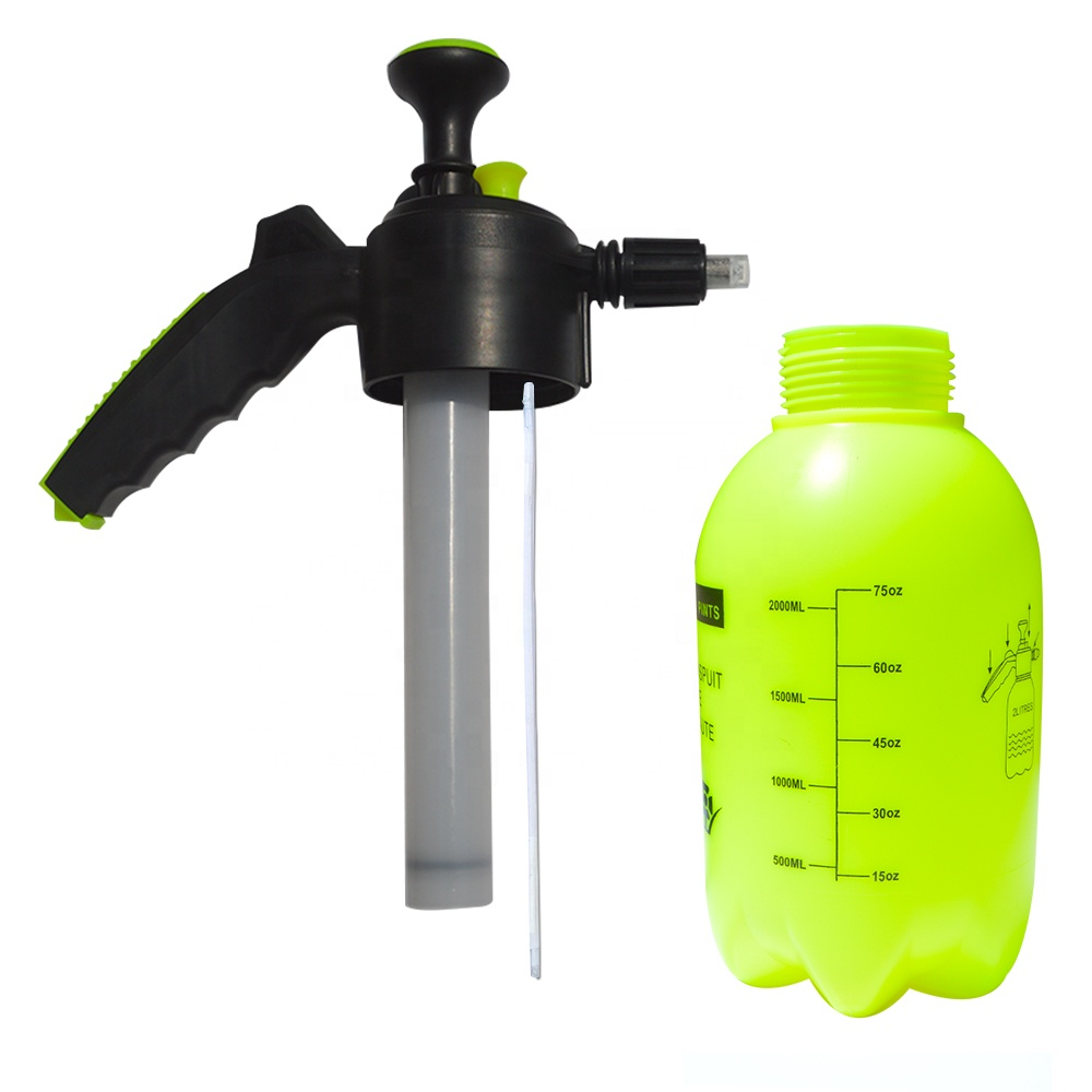 Neue Druckschneeschaum -Sprühschaum -Düsen -Handpumpe -Schaumsprühgerät 2L Flasche