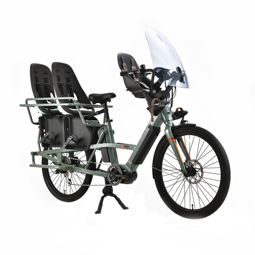 2022 Neues Mid -Drive LongTail Electric Cargo Bike