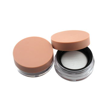 TM-P1365A Empty Powder Box Packaging - 10g Loose Powder Case without Mirror