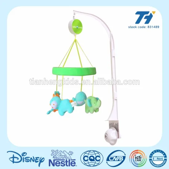 Zoo animal baby crib musical mobile with EN71 standard from authorized factory