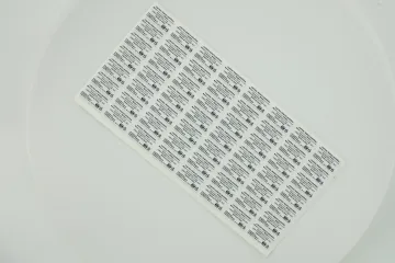 PET Custom Stickers Die Cut Logo Label Sticker