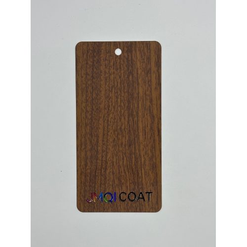 Порошковое покрытие древесины ореха с переносом зерна