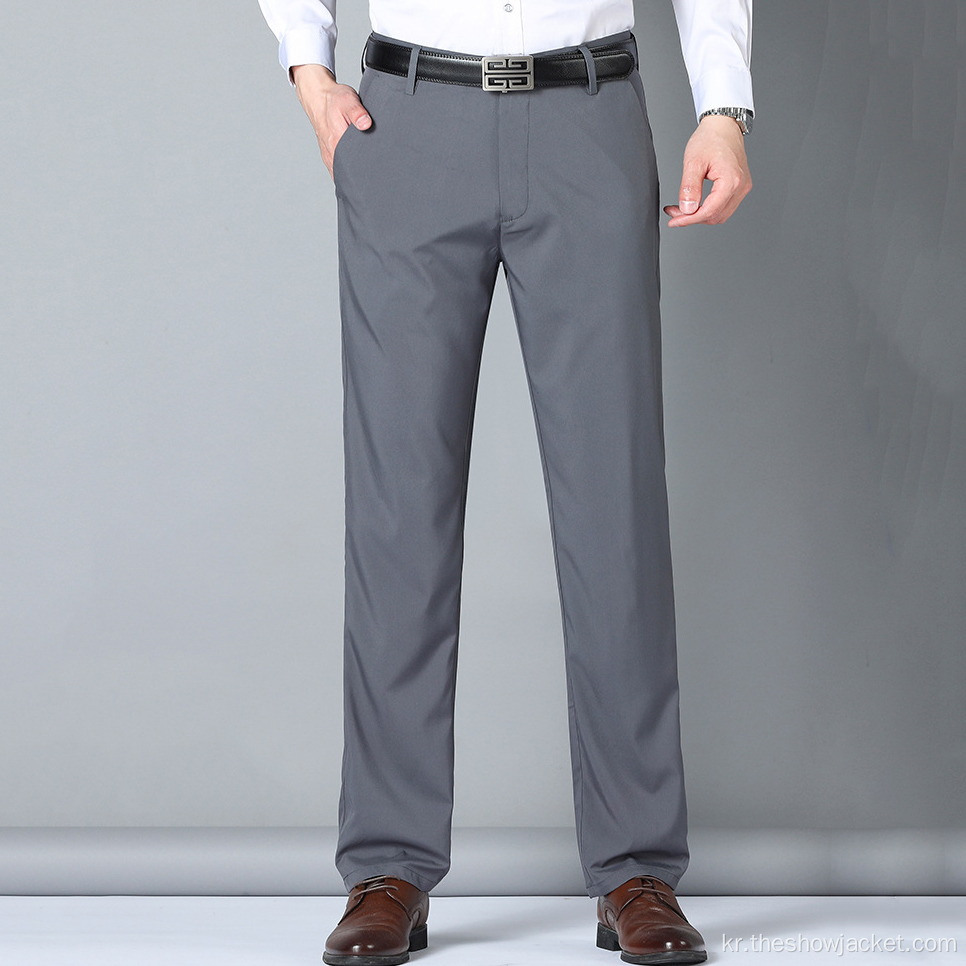 Mens Business Pant Slim Fit 도매가