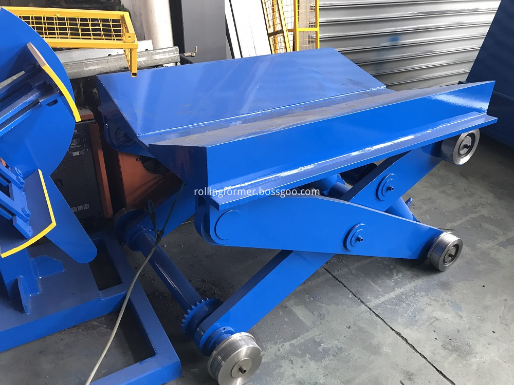 hydraulic decoiler with car 2