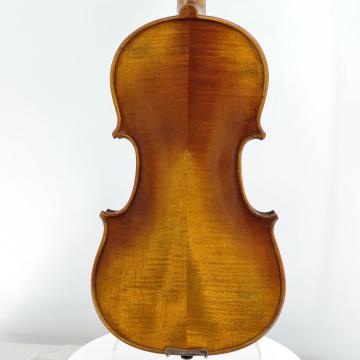 Factory supply flamed student 4/4 handmade violin