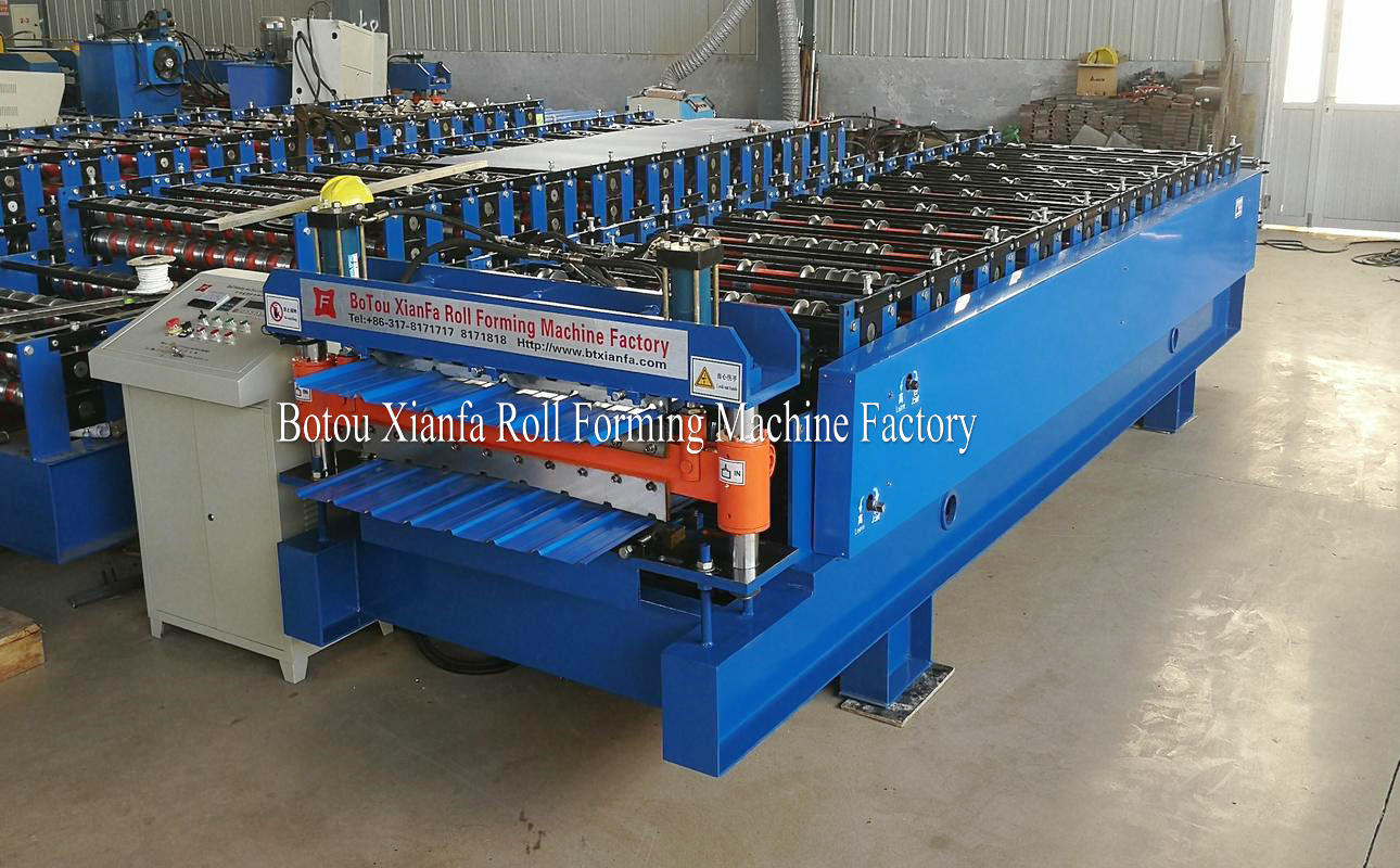 roofing panel roll forming machine