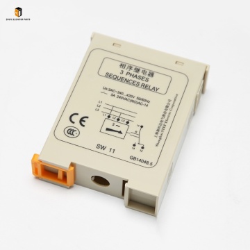 Elevator Phase Sequence Relay SW11 XJ12 for Three-phase AC Protection