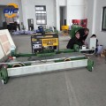 Rubber Paver Machine Running Track Paving Machine