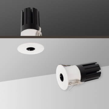商用小型アンチグレア凹型ミニ LED ダウンライト