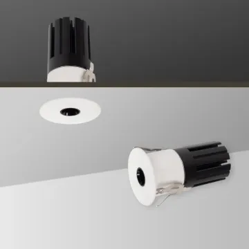 Comercial Round Anti Glare Recessed Mini Led Downlight