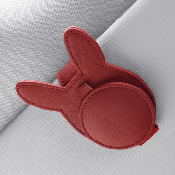 Car Visor Glasses Clip: Multi-Function Card Bag for Sunglasses and Tickets