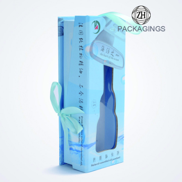 Custom made PVC window packaging box with lid