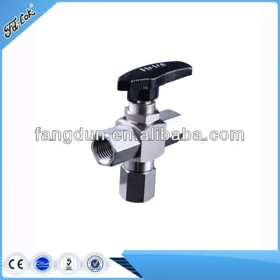New Designed Angle Pattern Ball Valve