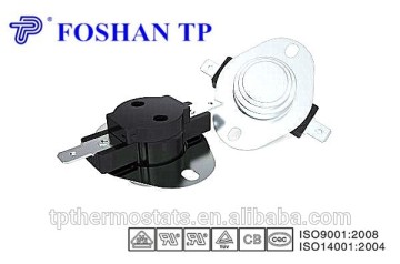 T6 Large electrical capacity 240VAC/25Amps bimetal thermostat for Clothes dryer